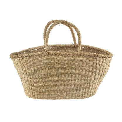 Woven Seagrass Shopper Bag