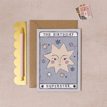 The Birthday Superstar Greeting Card