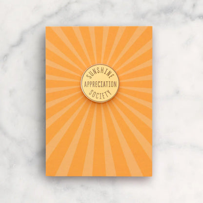 Enamel Pin - Sunshine Appreciation Society