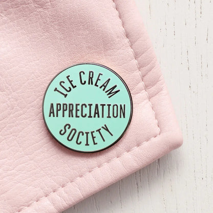 Enamel Pin - Ice Cream Appreciation Society