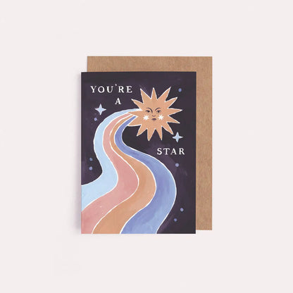 You’re A Star Mini Card