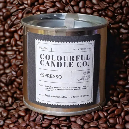 Espresso Soy Wax Tin Candle