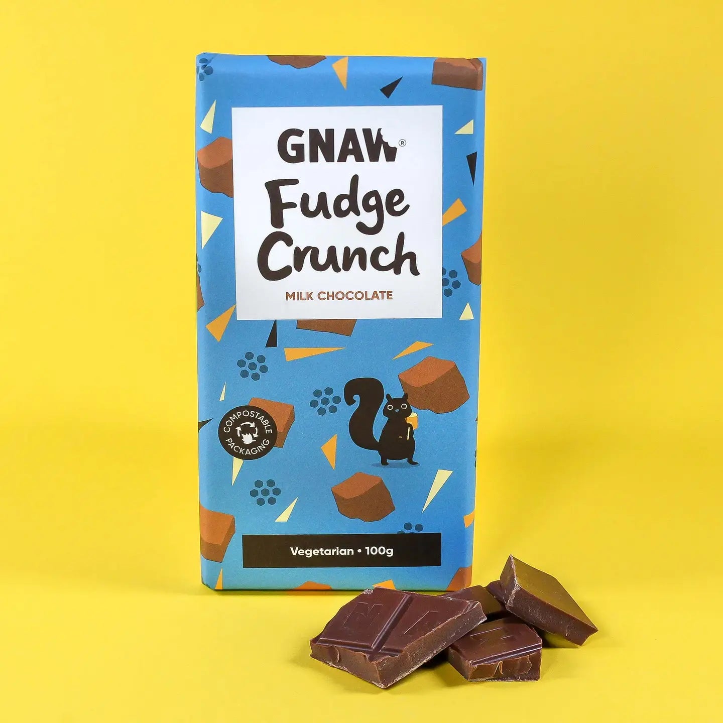 Gnaw Chocolate Fudge Crunch Bar