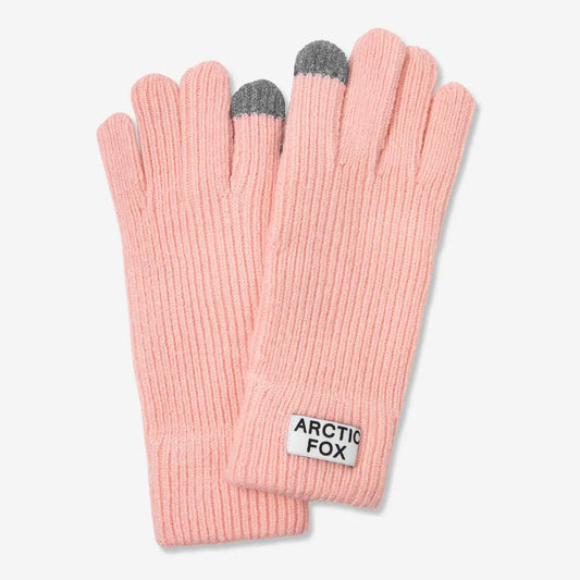 Recycled Bottle Gloves - Pastel Pink