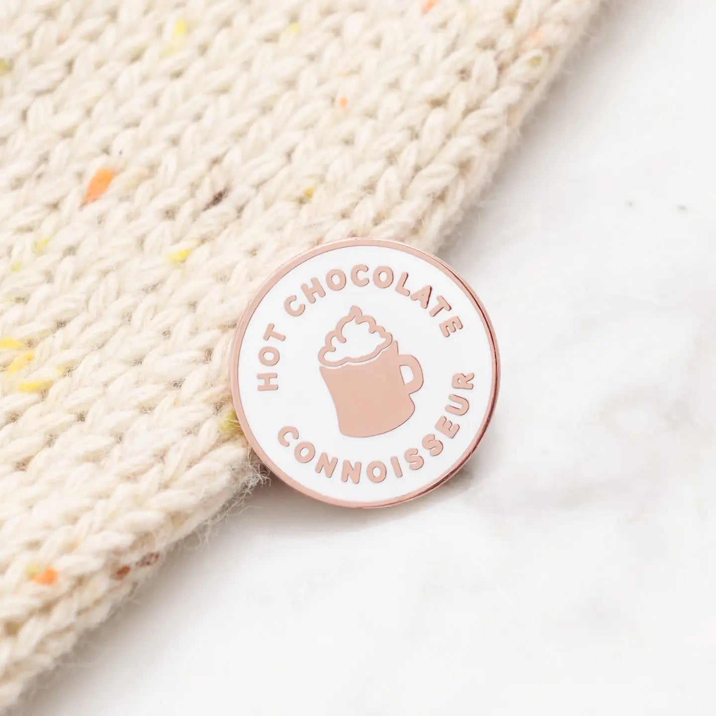 Enamel Pin -Hot Chocolate Connoisseur