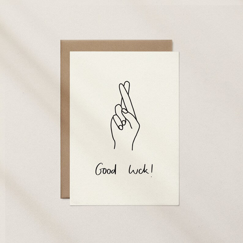 Good Luck Sketch Card – Hestie