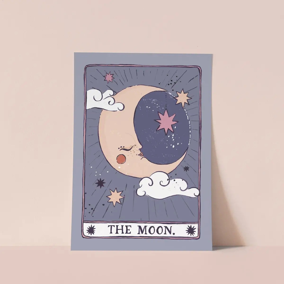 Tarot Moon A4 Print