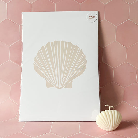 Nude Shell A3 Print