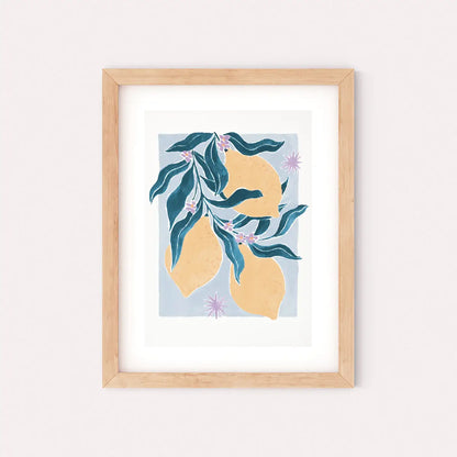 Lemon Art A3 Print